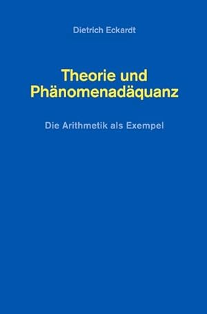 Bild des Verkufers fr Theorie und Phnomenadquanz zum Verkauf von BuchWeltWeit Ludwig Meier e.K.