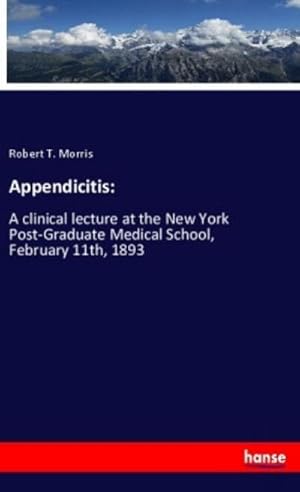 Seller image for Appendicitis: for sale by BuchWeltWeit Ludwig Meier e.K.