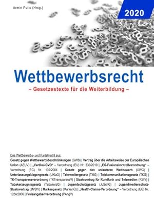 Seller image for Wettbewerbsrecht 2020 for sale by BuchWeltWeit Ludwig Meier e.K.