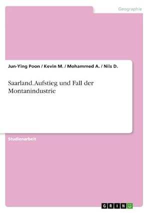 Seller image for Saarland. Aufstieg und Fall der Montanindustrie for sale by BuchWeltWeit Ludwig Meier e.K.