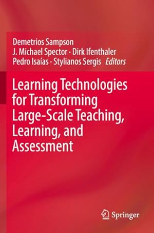 Seller image for Learning Technologies for Transforming Large-Scale Teaching, Learning, and Assessment for sale by BuchWeltWeit Ludwig Meier e.K.