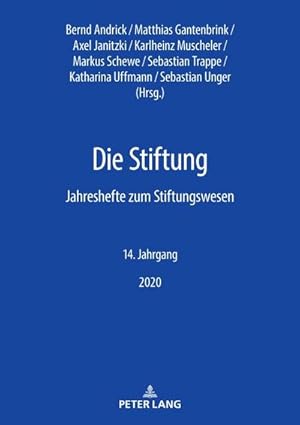 Imagen del vendedor de Die Stiftung a la venta por BuchWeltWeit Ludwig Meier e.K.