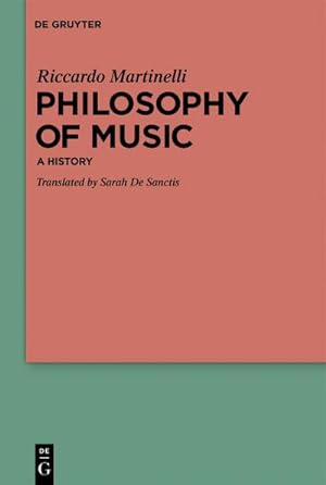 Immagine del venditore per Philosophy of Music venduto da BuchWeltWeit Ludwig Meier e.K.