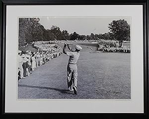 "The One Iron" Ben Hogan 1950 U.S. Open Champion 1995 B&W Framed Print