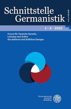 Seller image for Schnittstelle Germanistik, Bd 1.2 (2021) for sale by BuchWeltWeit Ludwig Meier e.K.