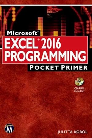 Bild des Verkufers fr Microsoft Excel 2016 Programming Pocket Primer zum Verkauf von AHA-BUCH GmbH
