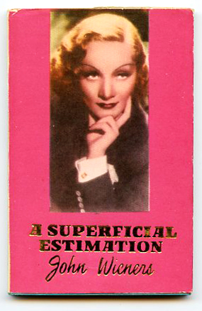 Image du vendeur pour A Superficial Estimation mis en vente par Granary Books