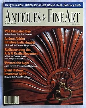 Immagine del venditore per Antiques & Fine Art March/April 1990 Volume VII Number 3 venduto da Argyl Houser, Bookseller