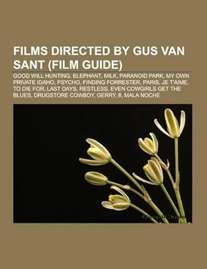 Seller image for Films directed by Gus Van Sant (Film Guide) for sale by BuchWeltWeit Ludwig Meier e.K.