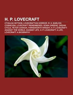 Seller image for H. P. Lovecraft for sale by BuchWeltWeit Ludwig Meier e.K.