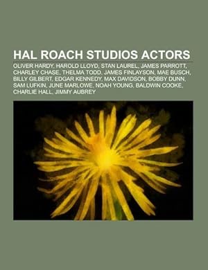 Imagen del vendedor de Hal Roach Studios actors a la venta por BuchWeltWeit Ludwig Meier e.K.