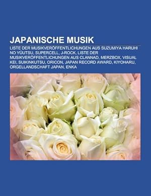 Bild des Verkufers fr Japanische Musik zum Verkauf von BuchWeltWeit Ludwig Meier e.K.