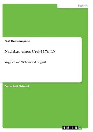 Immagine del venditore per Nachbau eines Urei-1176 LN venduto da BuchWeltWeit Ludwig Meier e.K.