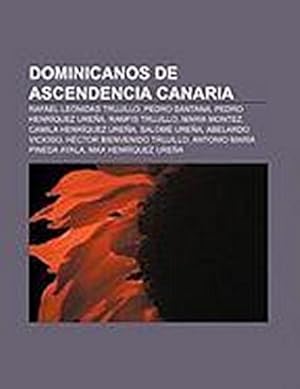Seller image for Dominicanos de ascendencia canaria for sale by BuchWeltWeit Ludwig Meier e.K.