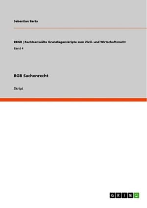 Seller image for BGB Sachenrecht for sale by BuchWeltWeit Ludwig Meier e.K.