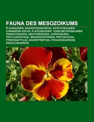 Seller image for Fauna des Mesozoikums for sale by BuchWeltWeit Ludwig Meier e.K.