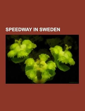Imagen del vendedor de Speedway in Sweden a la venta por BuchWeltWeit Ludwig Meier e.K.