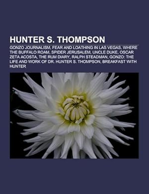 Seller image for Hunter S. Thompson for sale by BuchWeltWeit Ludwig Meier e.K.