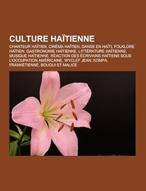 Seller image for Culture hatienne for sale by BuchWeltWeit Ludwig Meier e.K.