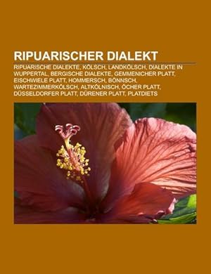 Seller image for Ripuarischer Dialekt for sale by BuchWeltWeit Ludwig Meier e.K.