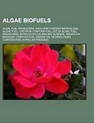 Bild des Verkufers fr Algae biofuels zum Verkauf von BuchWeltWeit Ludwig Meier e.K.