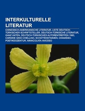 Seller image for Interkulturelle Literatur for sale by BuchWeltWeit Ludwig Meier e.K.