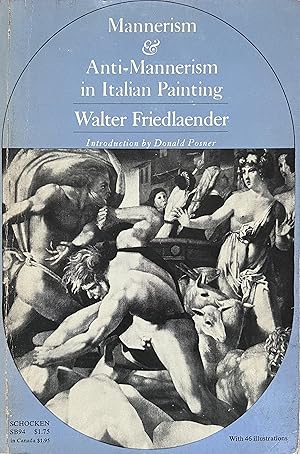 Imagen del vendedor de Mannerism and Anti-Mannerism in Italian Painting a la venta por Object Relations, IOBA