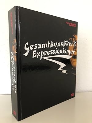 Bild des Verkufers fr Gesamtkunstwerk Expressionismus - Kunst, Film, Literatur, Theater, Tanz und Architektur 1905 bis 1925. Katalog der Ausstellung auf der Mathildenhhe Darmstadt in Zusammenarbeit mit dem Deutschen Filmmuseum Frankfurt. zum Verkauf von Antiquariat an der Linie 3