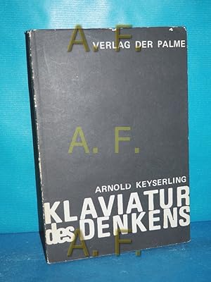 Seller image for Klaviatur des Denkens for sale by Antiquarische Fundgrube e.U.