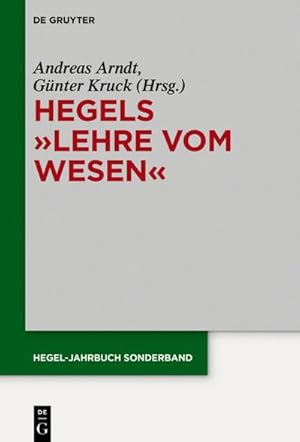 Immagine del venditore per "Hegels \"Lehre vom Wesen\" venduto da BuchWeltWeit Ludwig Meier e.K.