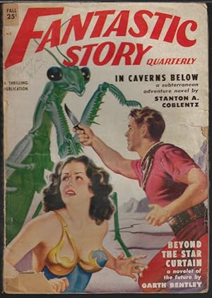 Imagen del vendedor de FANTASTIC STORY Quarterly: Fall 1950 ("In Caverns Below", vt - "Hidden World") a la venta por Books from the Crypt