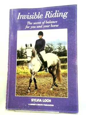 Seller image for Invisible Riding for sale by World of Rare Books