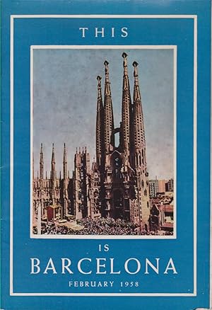 Image du vendeur pour THIS IS BARCELONA mis en vente par Complete Traveller Antiquarian Bookstore