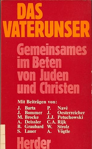 Seller image for Das Vaterunser for sale by avelibro OHG