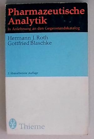 Imagen del vendedor de Pharmazeutische Analytik : In Anlehnung an den Gegenstandskatalog. In Anlehnung an den Gegenstandskatalog a la venta por Berliner Bchertisch eG