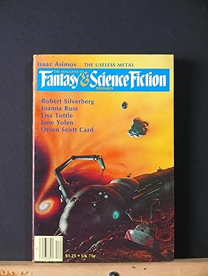 Seller image for Magazine of Fantasy and Science Fiction, December 1979 for sale by Tree Frog Fine Books and Graphic Arts