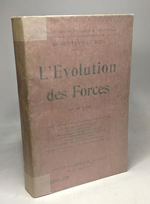 L'évolution des forces