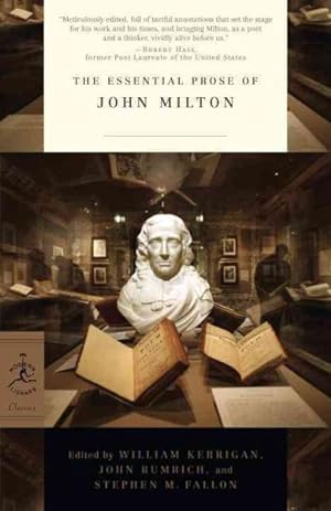 Imagen del vendedor de Essential Prose of John Milton a la venta por GreatBookPrices