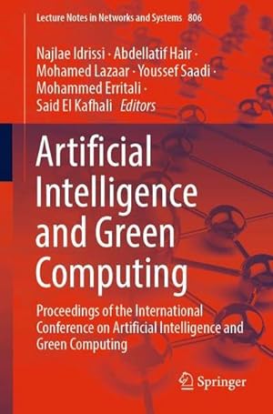 Image du vendeur pour Artificial Intelligence and Green Computing mis en vente par BuchWeltWeit Ludwig Meier e.K.