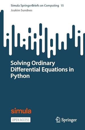 Seller image for Solving Ordinary Differential Equations in Python for sale by BuchWeltWeit Ludwig Meier e.K.