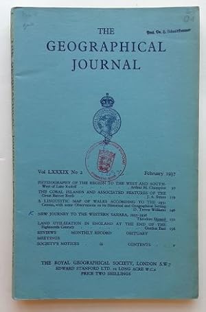 The Geographical Journal - Vol. 89, No. 2 / February 1937 (Einzelheft / single copy)