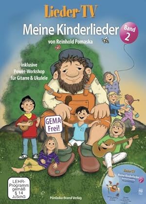 Seller image for Lieder-TV: Meine Kinderlieder - Band 2 (mit DVD), m. 1 DVD-ROM. Bd.2 for sale by BuchWeltWeit Ludwig Meier e.K.
