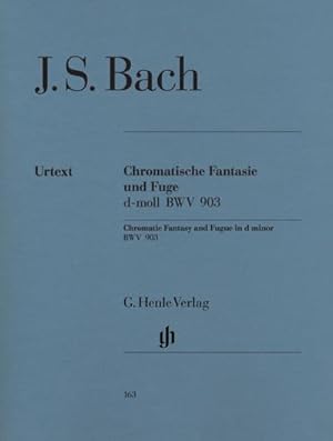 Bild des Verkufers fr Bach, Johann Sebastian - Chromatische Fantasie und Fuge d-moll BWV 903 und 903a zum Verkauf von BuchWeltWeit Ludwig Meier e.K.