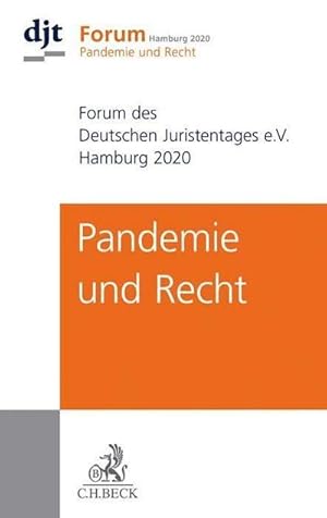 Imagen del vendedor de Pandemie und Recht a la venta por BuchWeltWeit Ludwig Meier e.K.