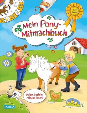 Immagine del venditore per Mein Pony-Mitmachbuch venduto da BuchWeltWeit Ludwig Meier e.K.