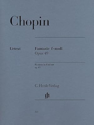 Bild des Verkufers fr Chopin, Frdric - Fantasie f-moll op. 49 zum Verkauf von BuchWeltWeit Ludwig Meier e.K.