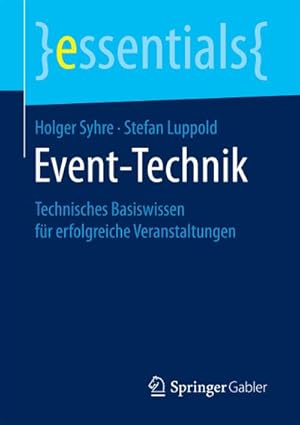 Image du vendeur pour Event-Technik mis en vente par BuchWeltWeit Ludwig Meier e.K.