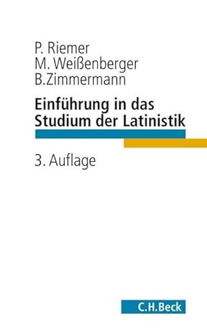 Seller image for Einfhrung in das Studium der Latinistik for sale by BuchWeltWeit Ludwig Meier e.K.