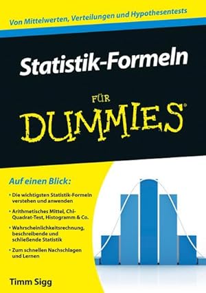 Bild des Verkufers fr Statistik-Formeln fr Dummies zum Verkauf von BuchWeltWeit Ludwig Meier e.K.