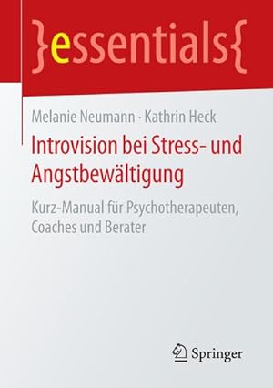 Seller image for Introvision bei Stress- und Angstbewltigung for sale by BuchWeltWeit Ludwig Meier e.K.